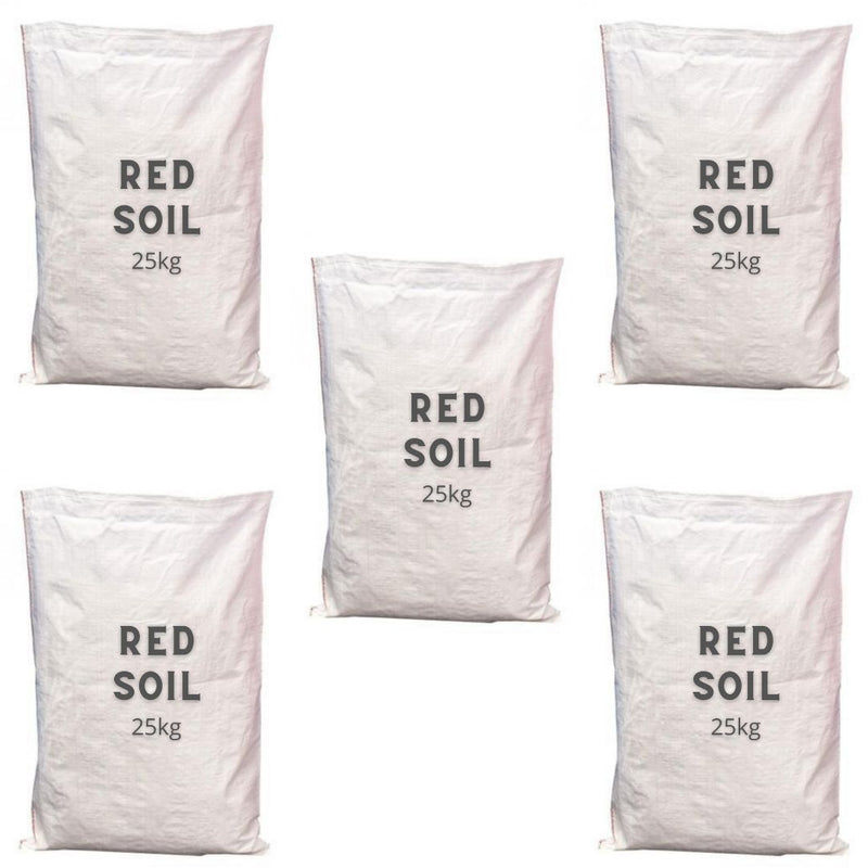Organic Garden Red Soil, to Boost Plant Growth