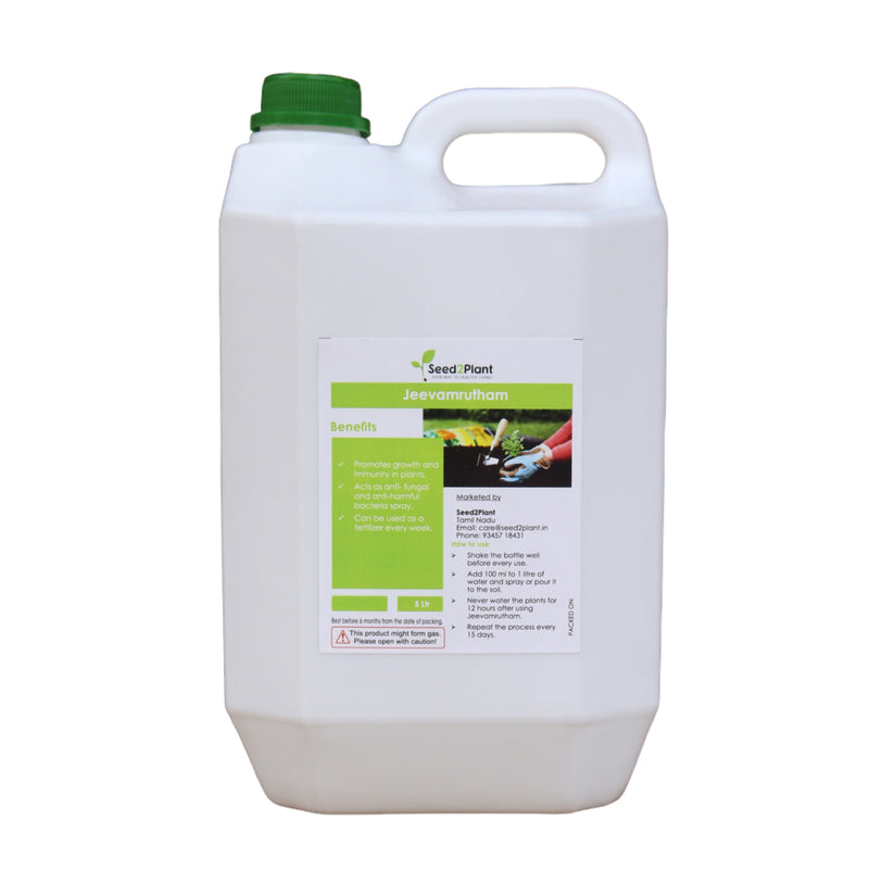 Jeevamrutham Concentrate 100% Organic Liquid Fertilizer
