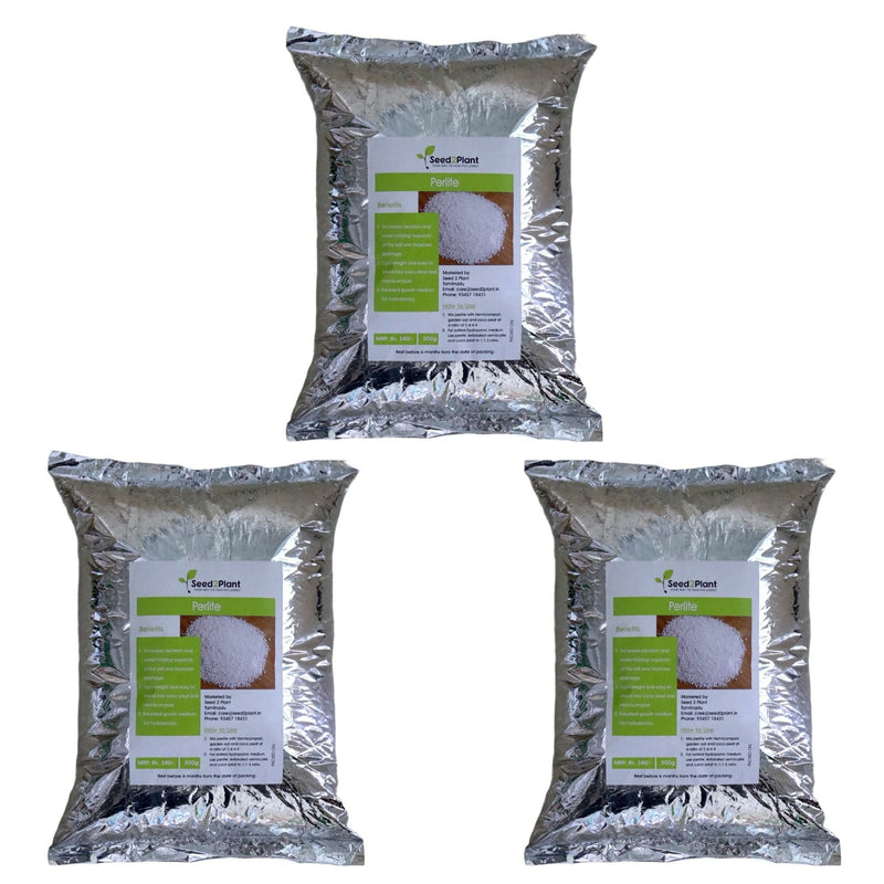 Perlite for Soil/ Soilless Medium 500 gms