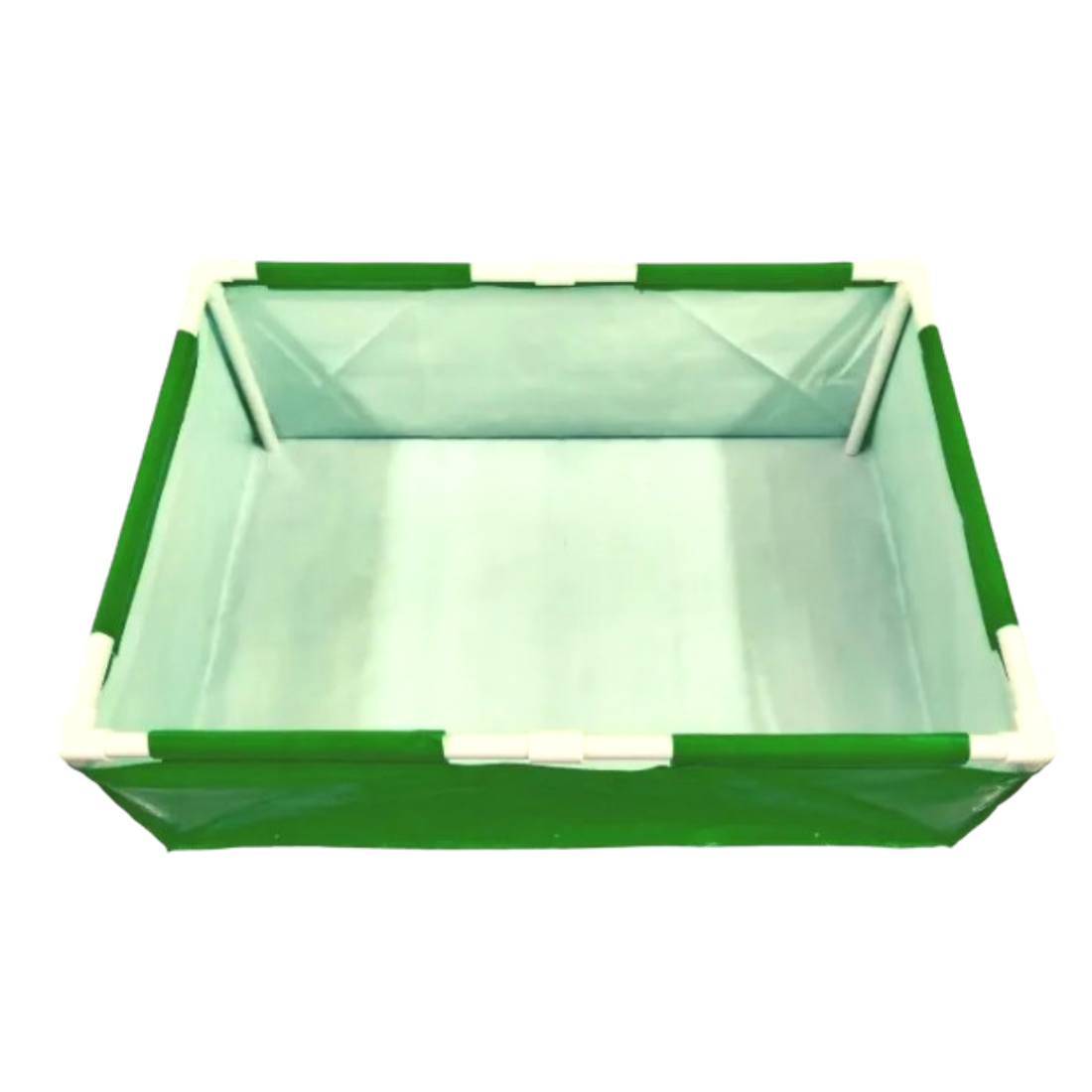 36x24x12 Inches (3x2x1 Ft) - 400 GSM HDPE Rectangular Grow Bag With Supporting PVC Pipes