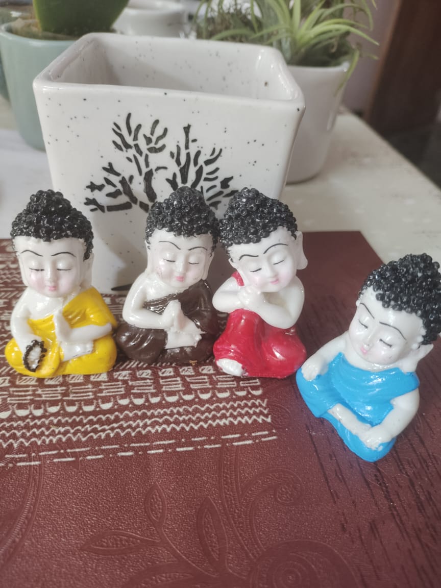 Meditating Buddha Miniature Garden Toys