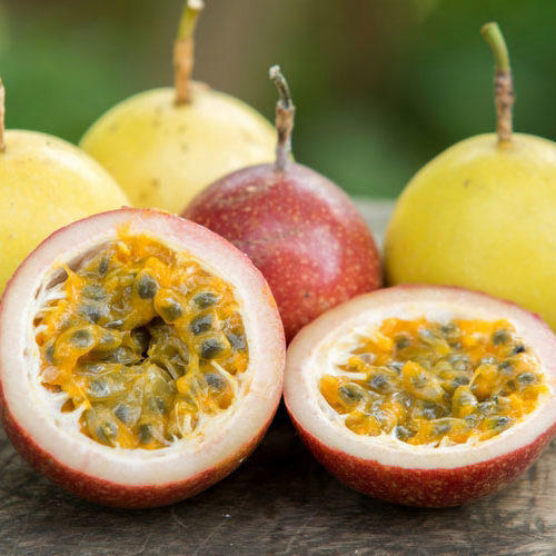 Organic Passion Fruit Red and Yellow Seeds - Open Pollinated