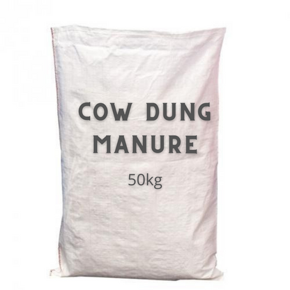 Decomposed Cow Dung Manure - Dried and Powdered - Bulk Pack (25kg and 50kg Sack)