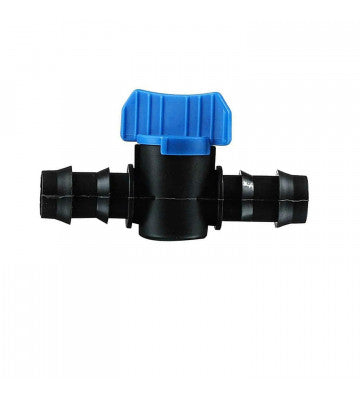 Straight Connector With Tap - (Pack of 10) For 16mm Line - Drip Irrigation Set