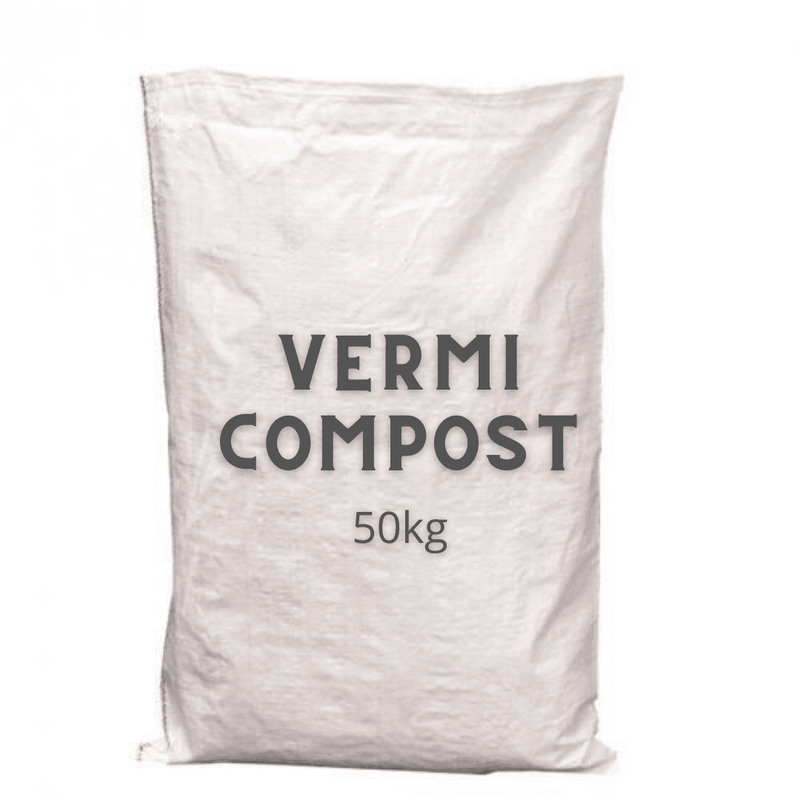 Vermicompost(Dry) Enriched 100% Organic - Bulk Pack (25kg and 50kg Sack)